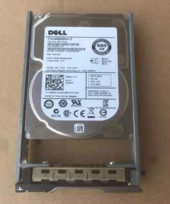 Dell 500GB 6G SAS 7.2K 2.5'' SFF Enterprise Server Hard Drive 055RMX 55RMX - Image 1 of 2