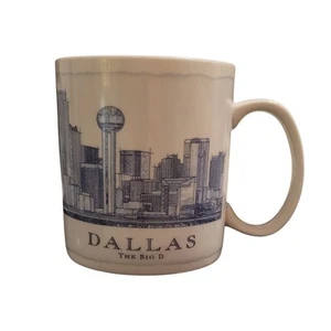 Taza Starbucks Dallas Big D 2008 serie arquitectónica 18 oz. - Imagen 1 de 9