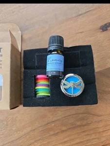 Ancient wisdom Dragonfly Car Diffuser Kit Air Vent Clip On + FREE Rosemary oil - Picture 1 of 3
