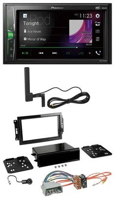 Pioneer MP3 DAB AUX 2DIN Bluetooth Autoradio für Chrysler 300C Dodge Caliber Jee - Bild 1 von 4