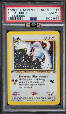 1st Edition Neo Genesis Lugia PSA 10 - Image 1 of 4