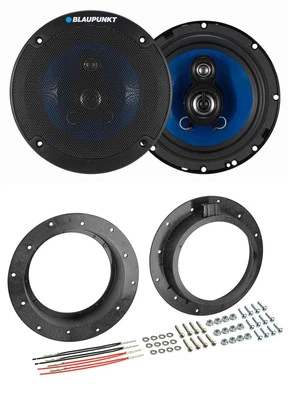 Blaupunkt 250Watt 3-Wege 16,5cm Lautsprecher für VW Caddy T5 Golf Jetta Passat T - Bild 1 von 4