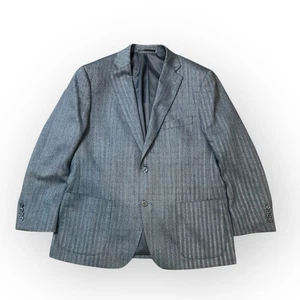 Spada Roma Blazer Sport Mantel Herren 56 (US 46) grau Wolle zwei Knöpfe - Bild 1 von 14