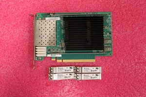 Qlogic Marvell QLE2784-SR With 4X 32GB SFP FC PCI-e HBA - Picture 1 of 5