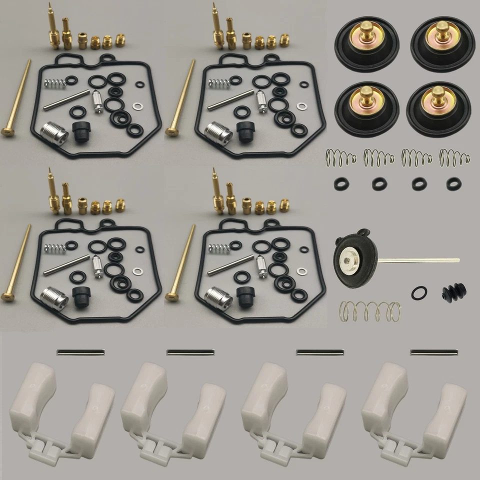 Kit de reparación de reconstrucción de carburador con enchufe para HONDA 80-82 CB750C CB750K CB750SC Foto 1 de 4