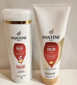 Pantene Pro-V Radiant Color Shine Shampoo & Conditioner Set 10.4 & 12 fl oz Each - Picture 1 of 8