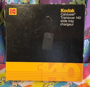 Kodak Carousel Transvue 140 Slide Tray With Original Box! - Picture 1 of 3