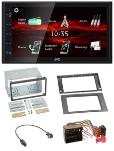 JVC USB Bluetooth MP3 DAB 2DIN Autoradio für Ford Fusion Kuga Transit 05-12 anth - Bild 1 von 11