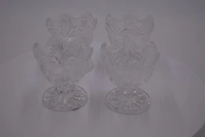 Fifth Avenue Portico Lead Crystal Egg Holders New in Box - Picture 1 of 8