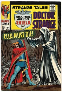 STRANGE TALES #154 Fine 6.0 Early Dr. Strange Classic Steranko Art! - Picture 1 of 2