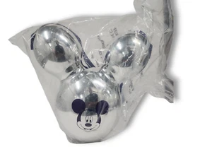 NEU Disney 100 Jahre Wunder Mickey Mouse Silber Metallic Ballon Popcorn Eimer - Bild 1 von 5