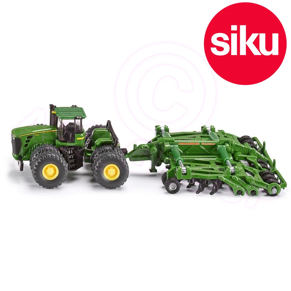 Siku 1856 Trattore John Deere 9630 con Amazone Centaur