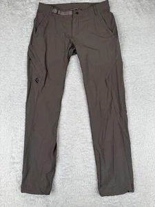 Black Diamond Pants Womens Medium Gray Nylon Blend Cargo Hike Camp 31x31 - Picture 1 of 17