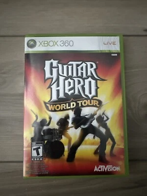 Guitar Hero World Tour (Microsoft Xbox 360, 2008) Complete W/ Manual Tested - Image 1 of 4
