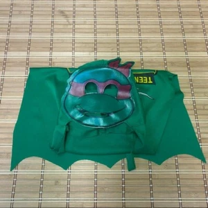 Vintage TMNT Teenage Mutant Ninja Turtles Cape / Mask Red Raphael - Picture 1 of 2