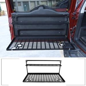 Alloy Tailgate Off Road Fold Table Rack Plate Shelf For Toyot@ FJ Cruiser 07-21 - Picture 1 of 11