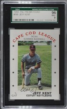 1988 P&L Promotions Cape Cod league Jeff Kent #169 SGC 9 MINT