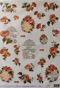 carta di riso per decoupage Campanelle cm35x50 cod. 5366 - Foto 1 di 1