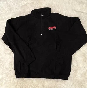 Vintage ESPN The Magazine Mens Pullover Fleece Jacket Size XL - Picture 1 of 15