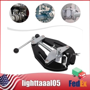 Abrazadera de tubo de 2 a 6 pulgadas abrazadera ultra de alta resistencia con tornillos de acción rápida negra EE. UU. - Imagen 1 de 15