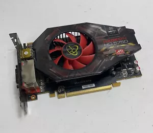 512MB XFX ATi Radeon HD5750 Dual DVI / HDMI / DisplayPort PCI-e Graphics Card - Picture 1 of 6