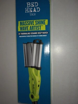 Balanço de cabelo profundo de cerâmica artista Bed Head Wave para ondas praianas, verde - Imagem 1 de 4