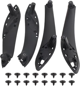 New 4PK Front Rear Left Interior Door Handle Armrest Panel for BMW Fast Shipping - Picture 1 of 9