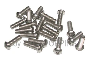 20-SS 5/16-18 X 1" BH BOTÓN TAPA CABEZAL MÁQUINA 18-8 TORNILLOS ACERO INOXIDABLE - Imagen 1 de 1