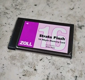 8000-0552 Zoll E-Series PCMCIA Strata Flash 16 Mbyte Memory Card - 3 Available! - Picture 1 of 1