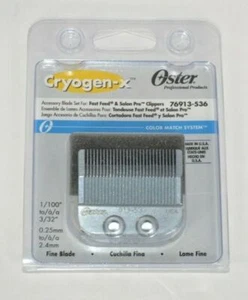 Hoja cortadora fina Oster genuina 76913-536 para cortadoras profesionales de alimentación rápida y salón - Imagen 1 de 1