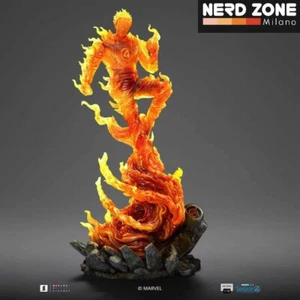PREORDER 30% IRON STUDIOS - Fantastic Four First Steps Human Torch 1/10 Statue - Bild 1 von 6