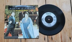 Freddie Mercury Montserrat Caballé Barcelona 7" UK Press Symphonic Rock Queen - Bild 1 von 2