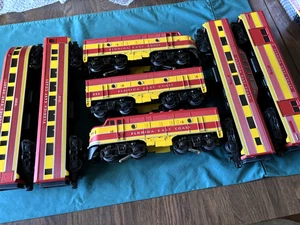 MTH Rail King Florida East Coast E-3 ABA's & 4 Pass. Cars - Protosound, O gg - Picture 1 of 15