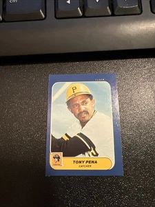 Juego de caja Fleer Classic Miniatures 1986 Tony Peña #119 - Imagen 1 de 5