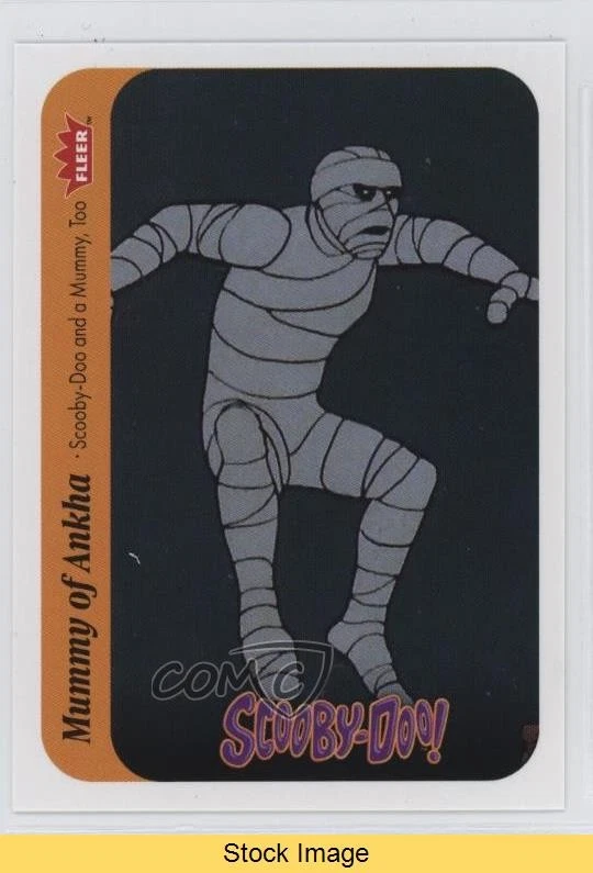 2024 Fleer Scooby Doo 1986-87 Basketball All-Star Stickers Mummy of Ankha READ - Image 1 of 3