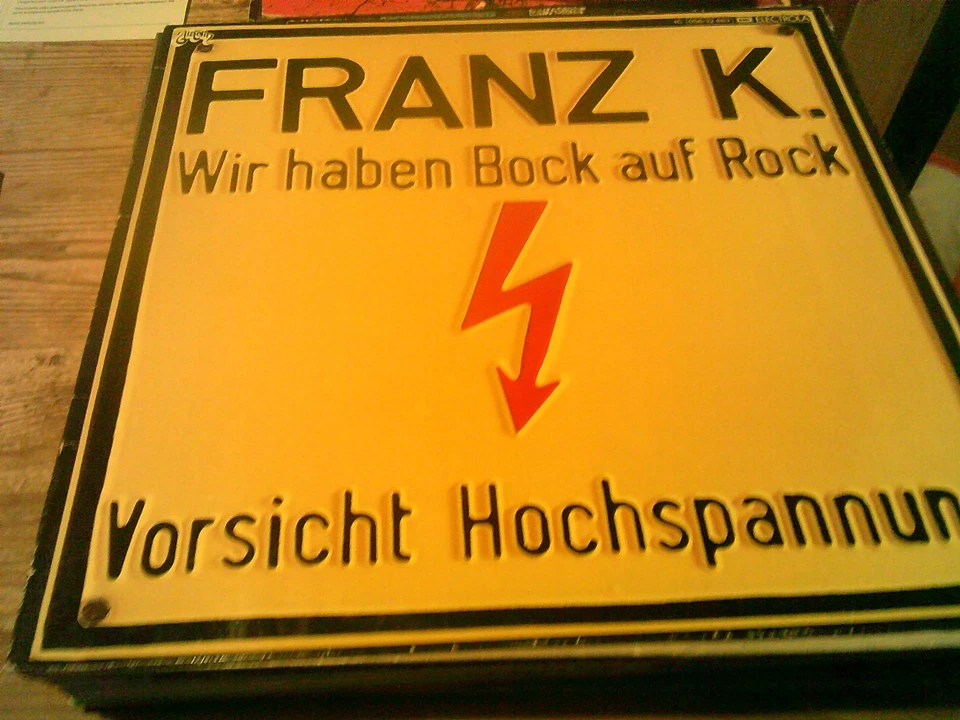 LP   Deutschrock/NDW -  Franz K.: Wir haben Bock auf Rock - Bild 1 von 1