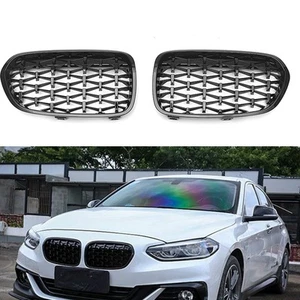 For BMW 1 Series F52 118i 120i 2018-2021 Front Bumper Kidney Grille Grill Kit 2x - Picture 1 of 10