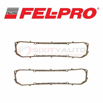 Fel-Pro Valve Cover Gasket Set for 1963-1964 Facel Vega Facel II 6.3L V8 - wv Foto 1 de 4