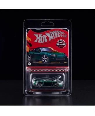2025 Hot Wheels RLC эксклюзивный выпуск 1997 Toyota Supra зеленый литой игрушечный автомобиль предпродажа - Изображение 1 из 4