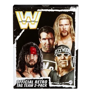 NWO Retro 4-Pack (Hollywood Hulk Hogan, Syxx, Scott Hall & Kevin Nash) - WWE - Picture 1 of 3
