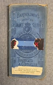 VINTAGE BARTHOLOMEW'S REDUCED SURVEY FOR TOURISTS & CYCLISTS NORFOLK - Picture 1 of 7