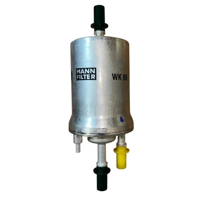 Mann-Hummel WK 69 - Filtro de combustible en línea - Gasolina se adapta a seleccionar: 2012-2018 VOLKSWAGE Foto 1 de 2