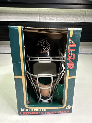 MLB Baseball  All-Star Mini Replica Catcher's Head Gear Mask Chicago White Sox Cover