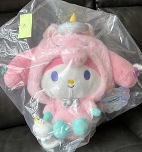 2023 Kidrobot Hello Kitty and Friends My Melody Stuffed Unicorn Bunny Plush - Picture 1 of 2