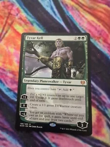Light Play, English MTG Regular Tyvar Kell Kaldheim Magic the Gathering NM - Picture 1 of 6