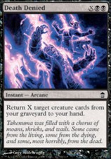 4x Death Denied ~ Near Mint Saviors of Kamigawa MTG Magic x4 4 UltimateMTG Plays