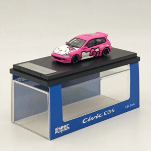 1/64 Ghost Player Pink CIVIC EG6 Pink Diecast Model Toy Car Collection Miniature - Picture 1 of 7