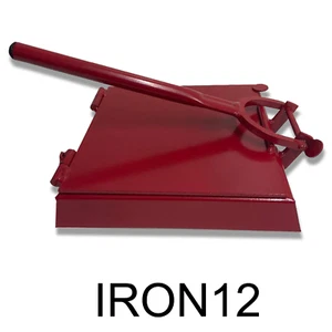 12" x 12" Red Square Manual Tortilla Press - Picture 1 of 5