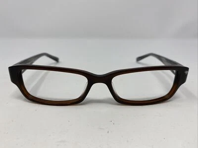 Marco de gafas de borde completo de plástico marrón TRUSSARDI TR12505 BR 53-16-135 ZS33 Foto 1 de 4