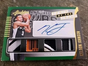 2019-20 Absolute Memorabilia Tools of the Trade Keldon Johnson Rookie Auto /5 RC - Picture 1 of 8